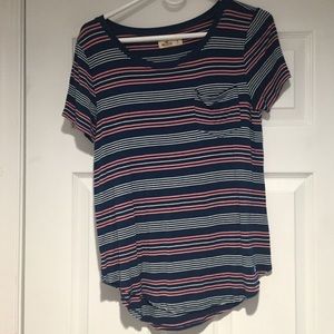 striped basic tee!